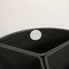 Balde Reciclage Negro con 3 Separadores Negros